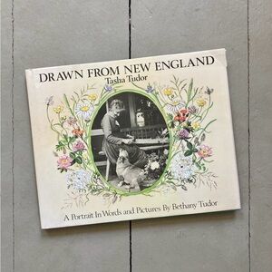 Drawn From New England Tasha Tudor English Garden Art Artist Country Chic